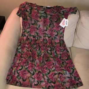 LulaRoe Rose Amelia Dress NWT